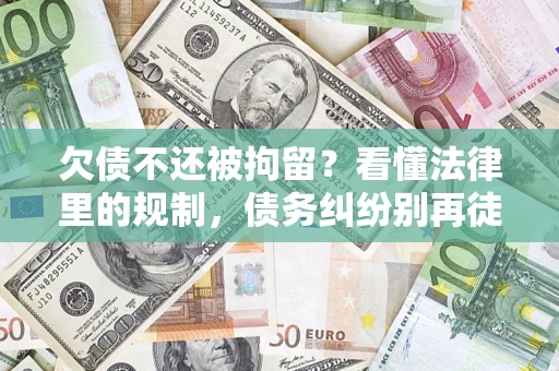 武汉欠债不还被拘留？看懂法律里的规制，债务纠纷别再徒劳奔波