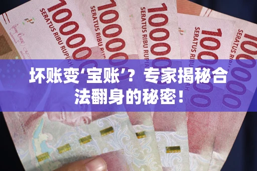 武汉坏账变‘宝账’？专家揭秘合法翻身的秘密！