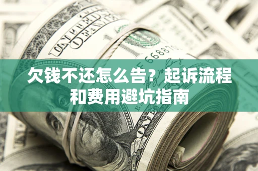 武汉欠钱不还怎么告?起诉流程和费用避坑指南 武汉欠钱不还怎么告?起诉流程和费用避坑指南